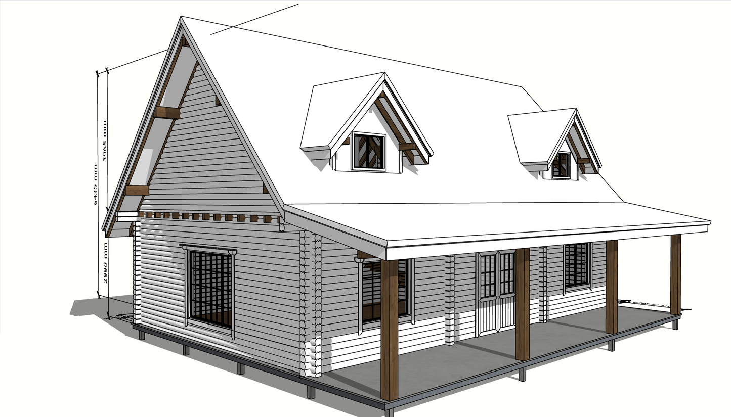 Kit Log House